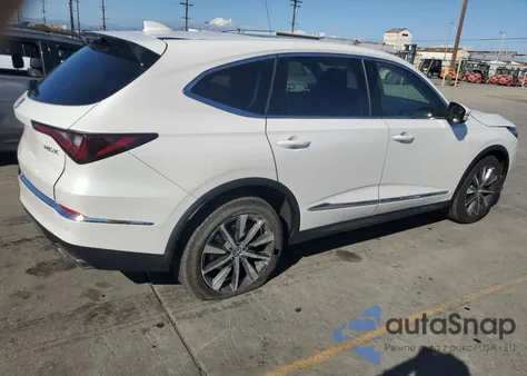 2025 Acura Mdx Technology from USA, damaged, VIN 5J8YD9H40SL003034